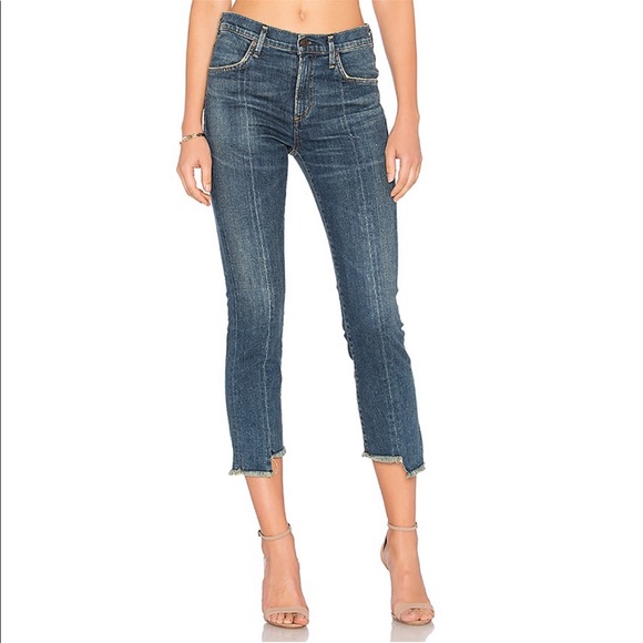 Citizens of Humanity Amari Step Hem Jeans Size 28 - Picture 11 of 15